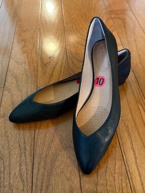 New - Corso Como Basic Black Flats - 10M